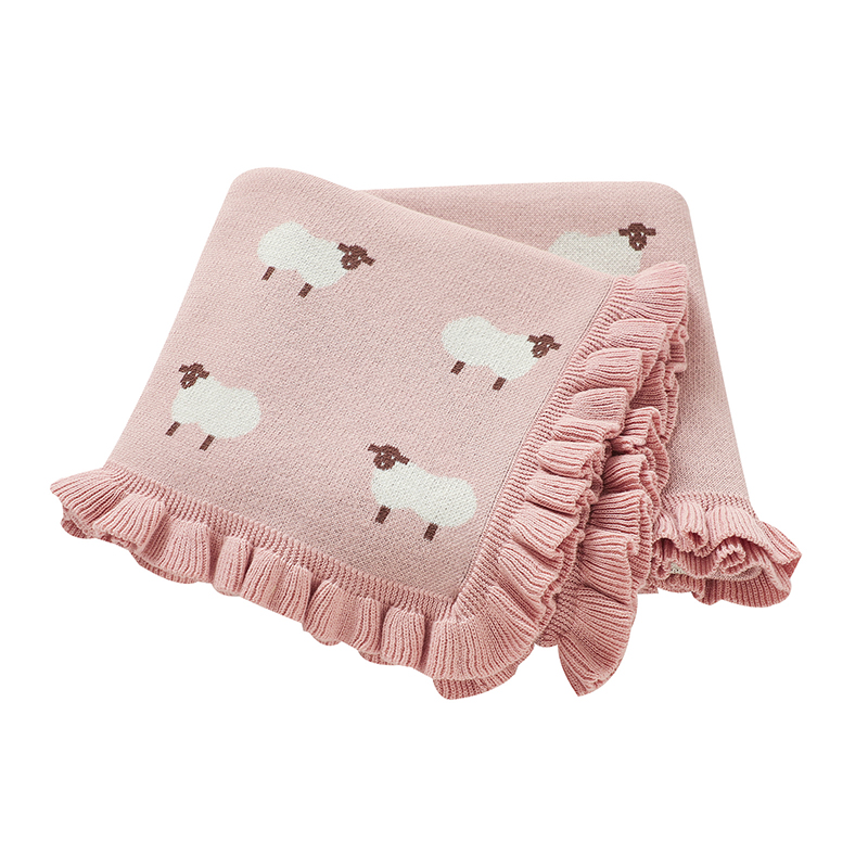 Baby Nursery Trolley - Cotton Baby Blanket for Newborn Boys