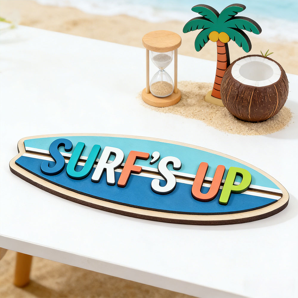 Baby Nursery Ocean - Custom Surfboard Shape Beach Ocean Name