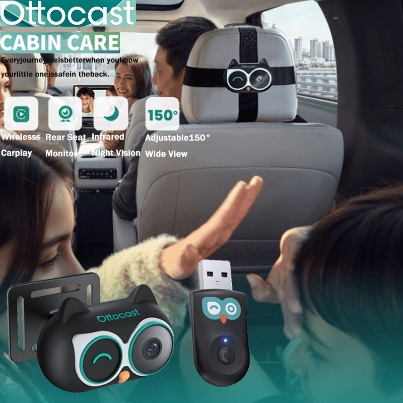 Wearable Baby Monitor - Ottocast Cabin Care Wireless CarPlay Adapter