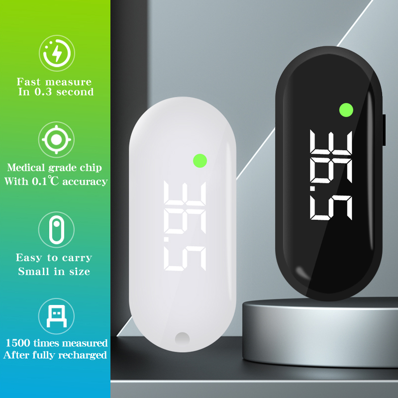 Wearable Baby Monitor - Rechargeable Forehead Thermometer Medical USB Termometrs