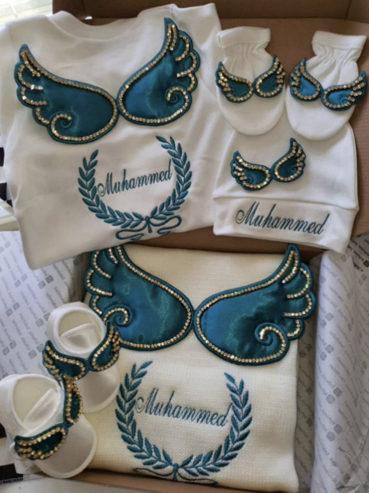 Baby Nursery Hospital - Dollbling Hospital Exit 5pcs Embroidery Name