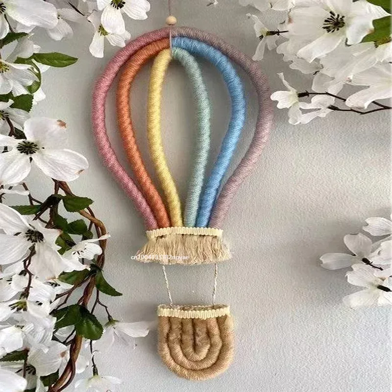 Baby Nursery Hot Air Balloon - Hot Air Balloon Wall Hanging Colored