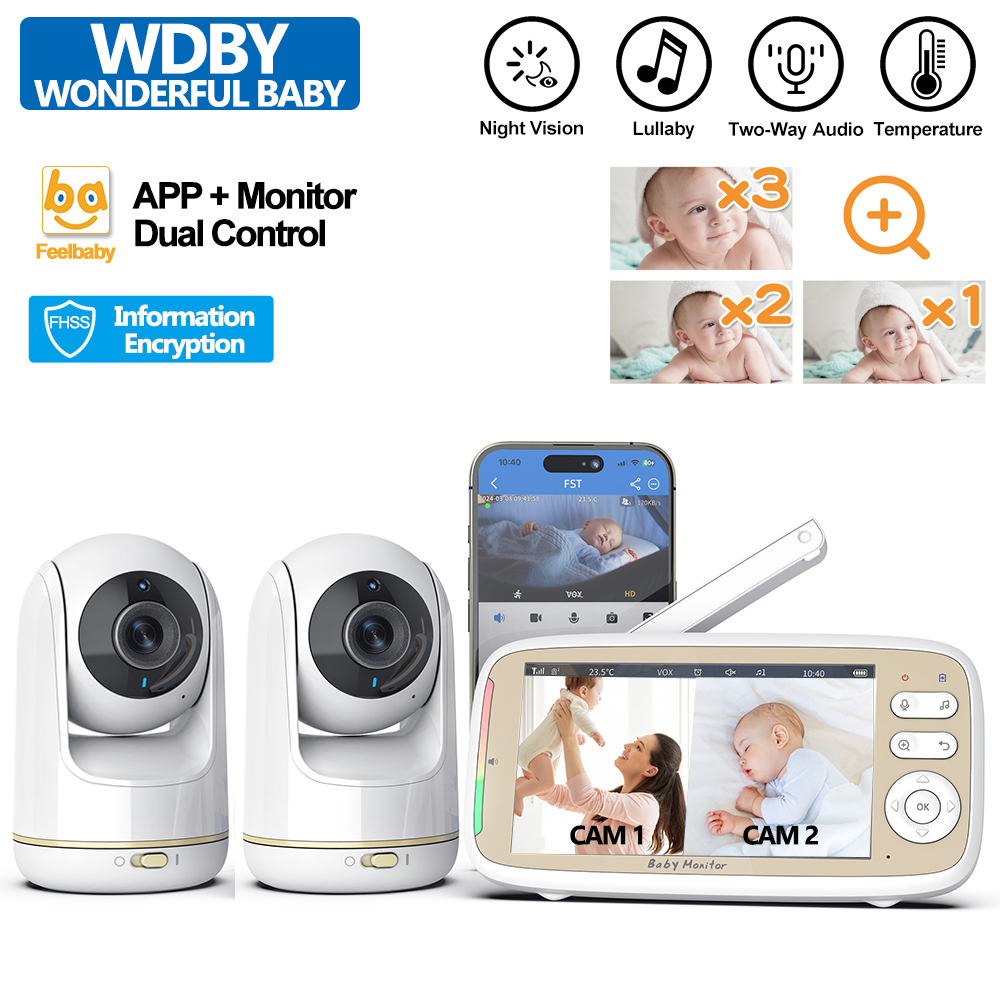 VB803 PRO Baby Monitor with 2p - Wearable Baby Monitor review and price