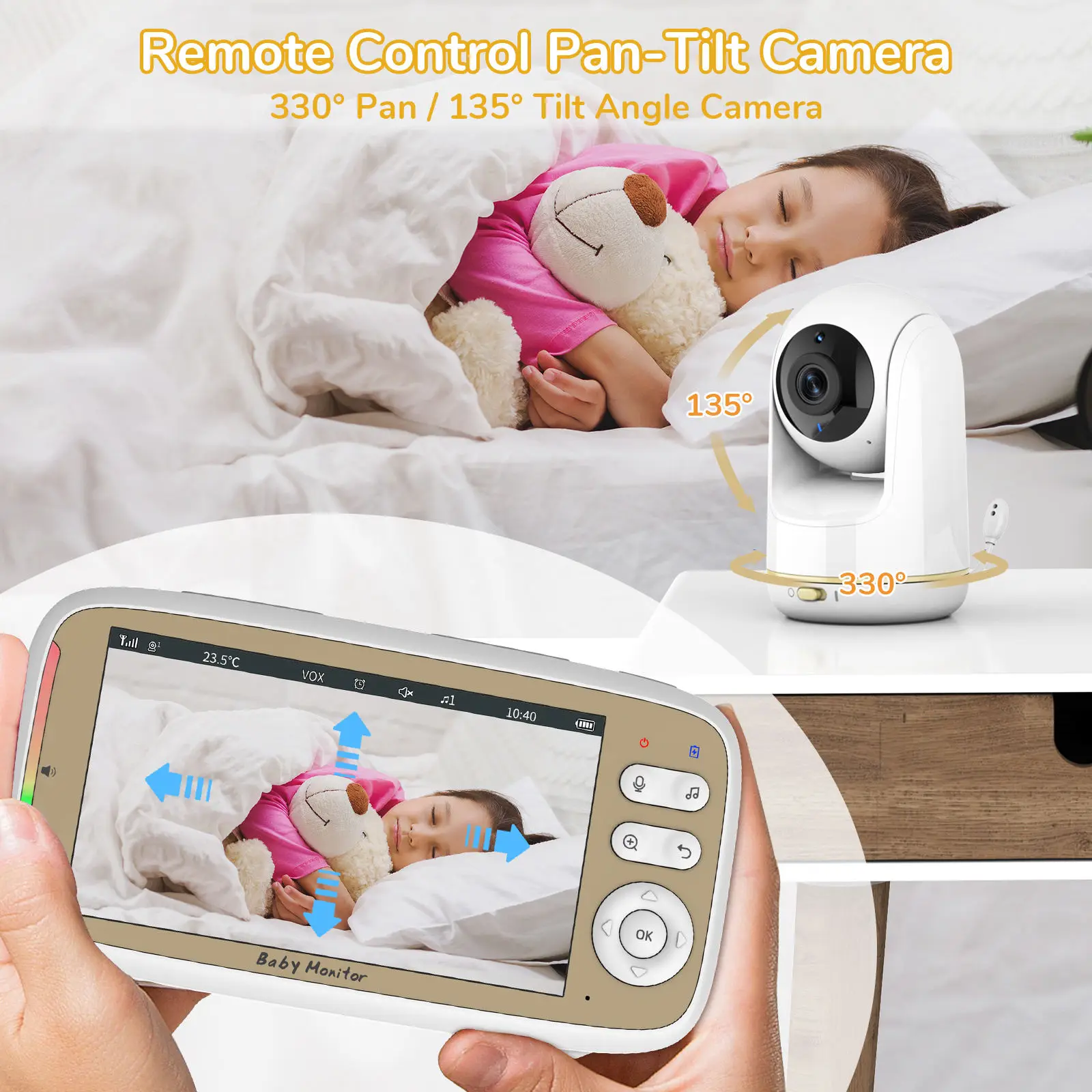 VB803 PRO Baby Monitor with 2p - Wearable Baby Monitor review and price