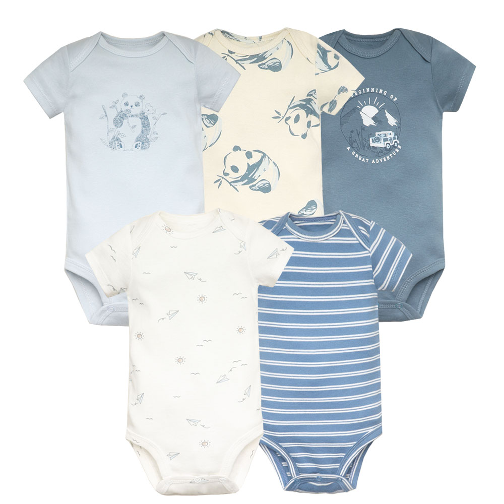 5pcs/lot Baby Bodysuit Fashion - Baby Nursery Ideas Boy review and price