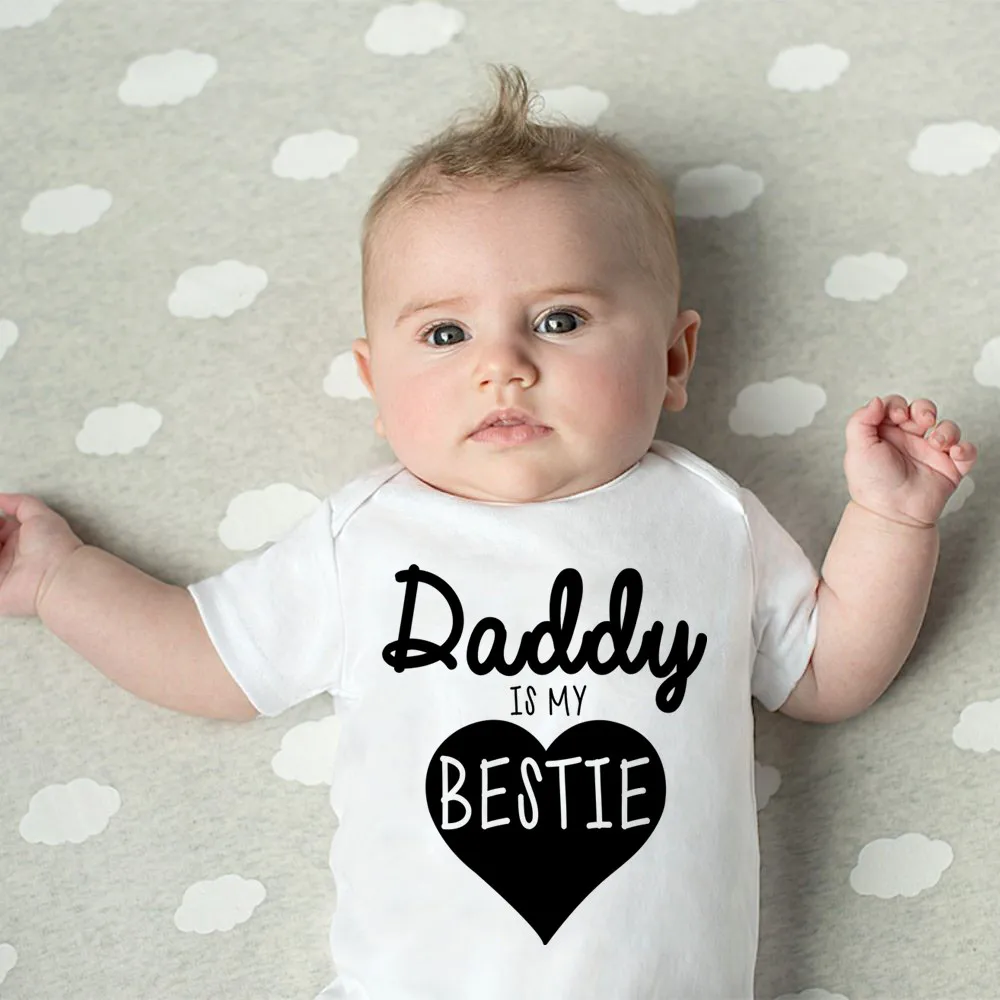 Daddy Is My Bestie Cute Baby B - Baby Nursery Ideas Boy review and price
