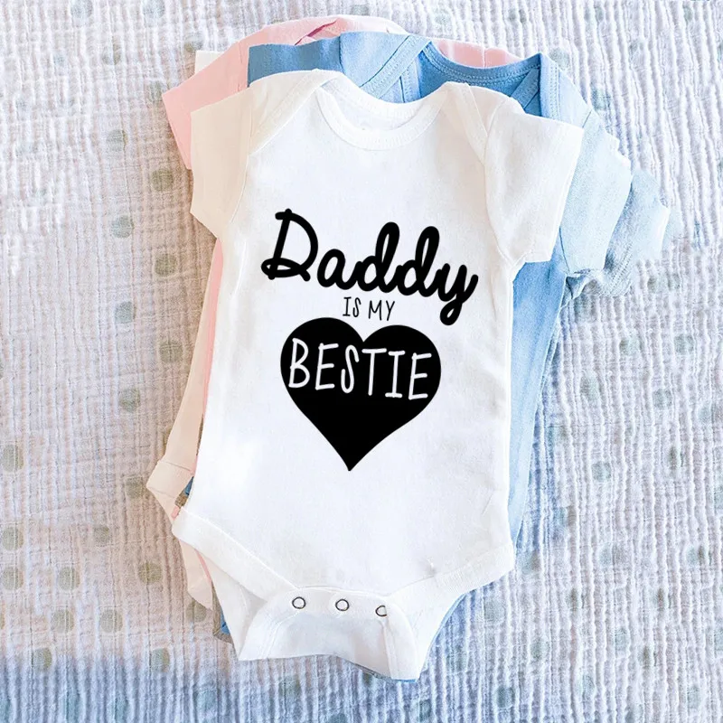 Daddy Is My Bestie Cute Baby B - Baby Nursery Ideas Boy review and price