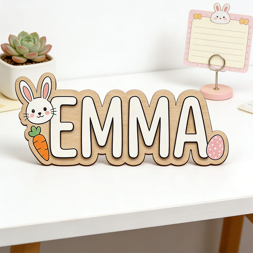 Personalized Easter Bunny Name - Baby Nursery review and price