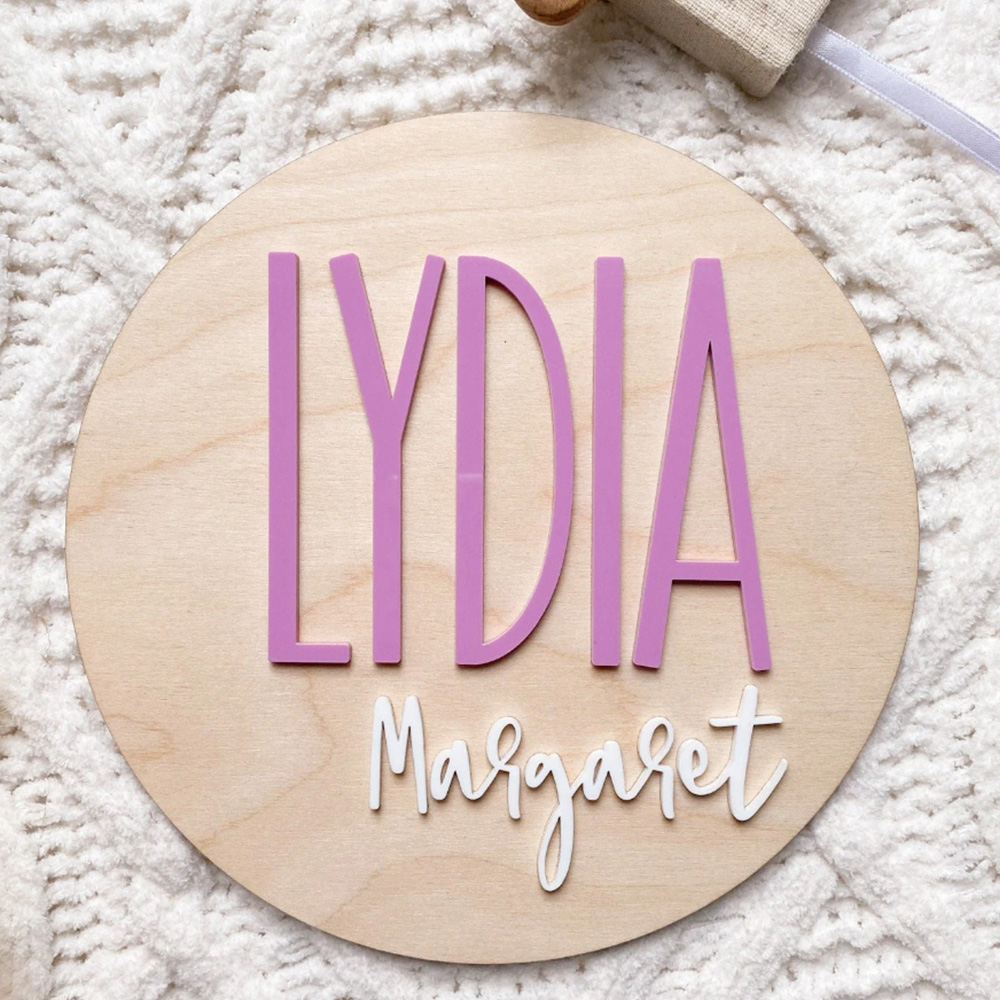 Personalised Birth Announcemen - Baby Nursery review and price