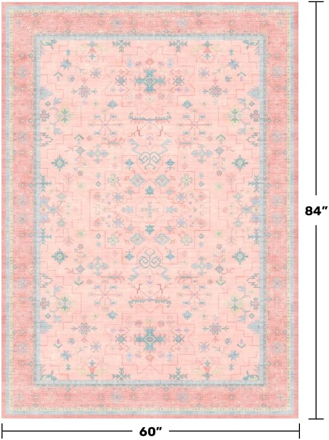 Pink Rugs for Bedroom Girls,Wa - Baby Nursery Vintage Decor review and price