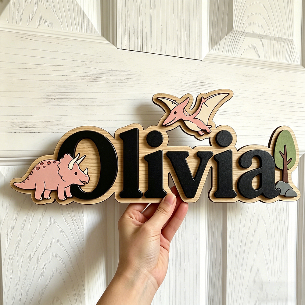 Personalized Dinosaur Name Sig - Baby Nursery review and price