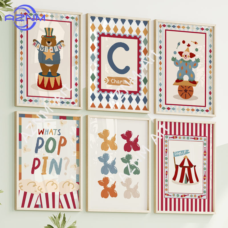 Circus Bear Magician Dog Quote - Baby Nursery Quotes review and price