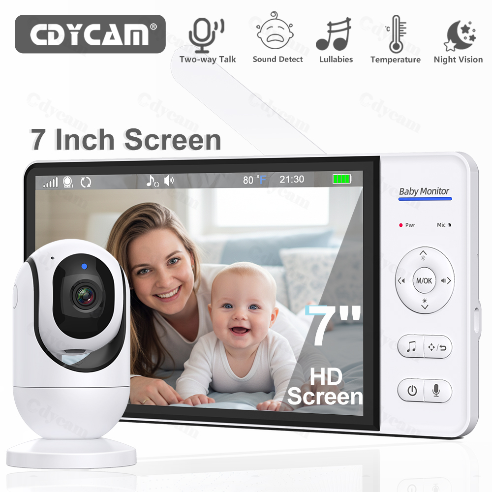 7.0'' Video Baby Monitor 720P  - Wearable Baby Monitor review and price