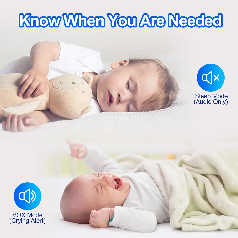 7.0'' Video Baby Monitor 720P  - Wearable Baby Monitor review and price