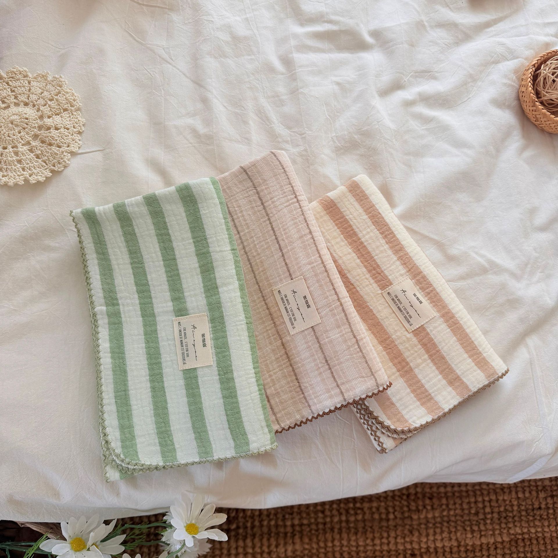 Summer Muslin Baby Swaddle Bla - Baby Girl Nursery Quilt review and price