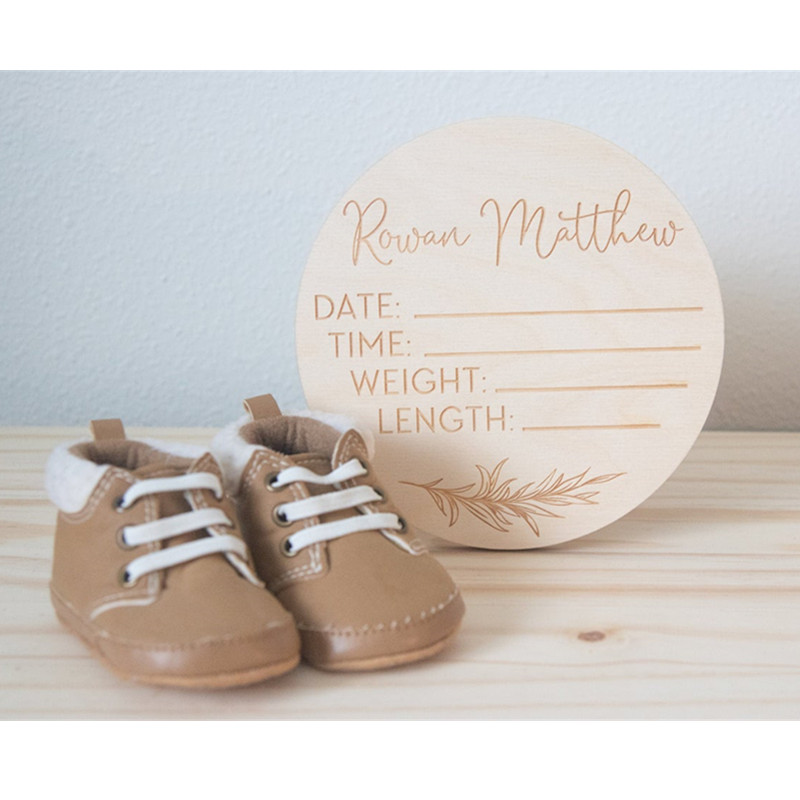 Wooden baby name sign Personal - Baby Nursery Hospital review and price