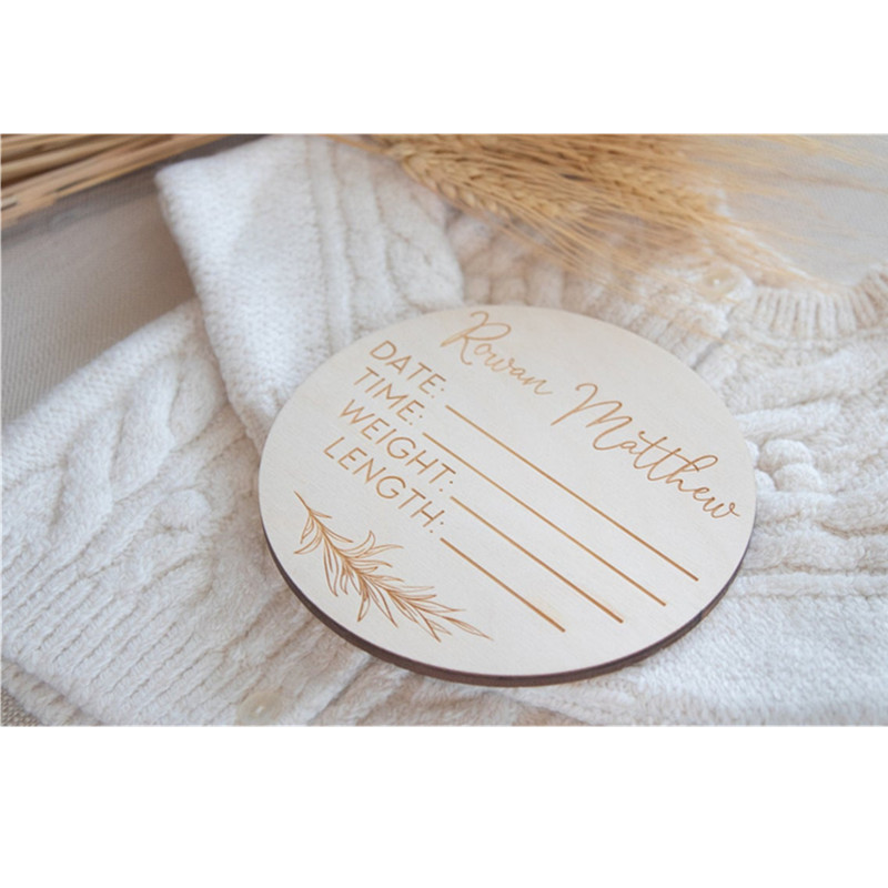 Wooden baby name sign Personal - Baby Nursery Hospital review and price
