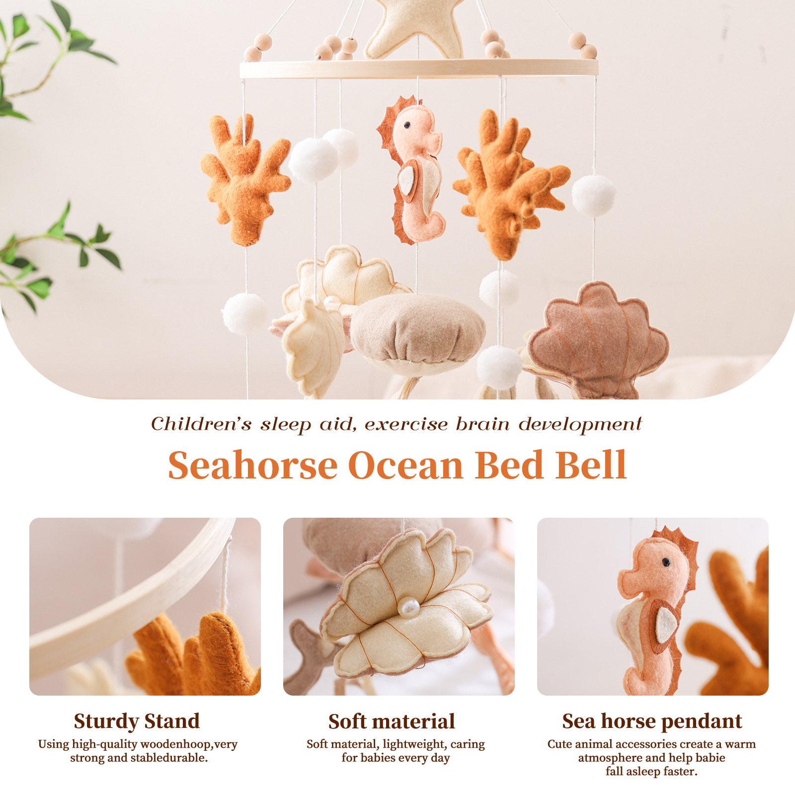 Baby Mobile for Crib Baby Ratt - Baby Nursery Ocean review and price