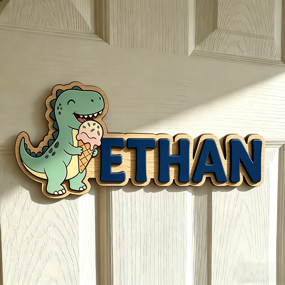 Whimsical Ice Cream Dinosaur C - Baby Nursery review and price