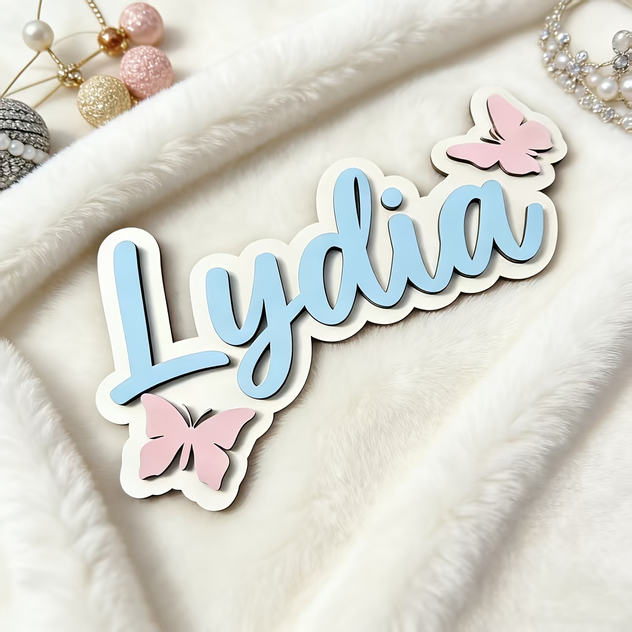 Personalized Blue & Pink Butte - Baby Nursery review and price