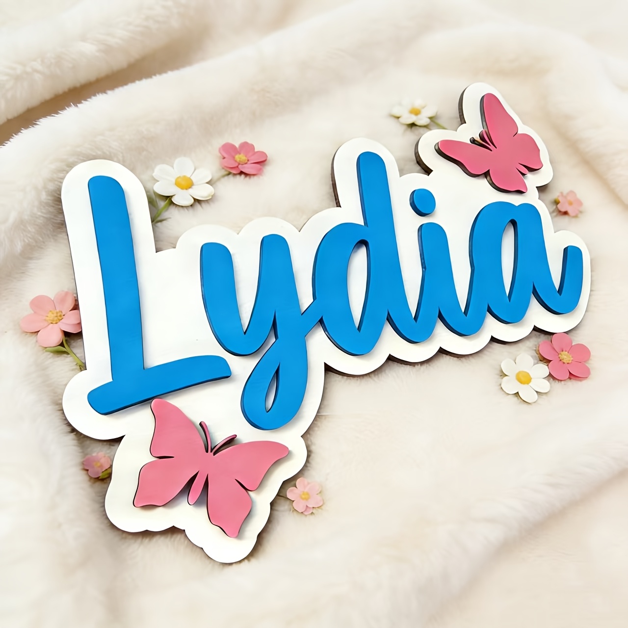 Personalized Blue & Pink Butte - Baby Nursery review and price