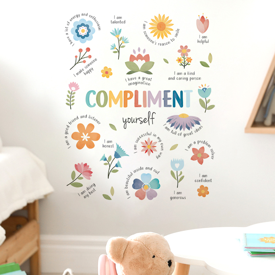 English colorful inspirational - Baby Nursery Quotes review and price