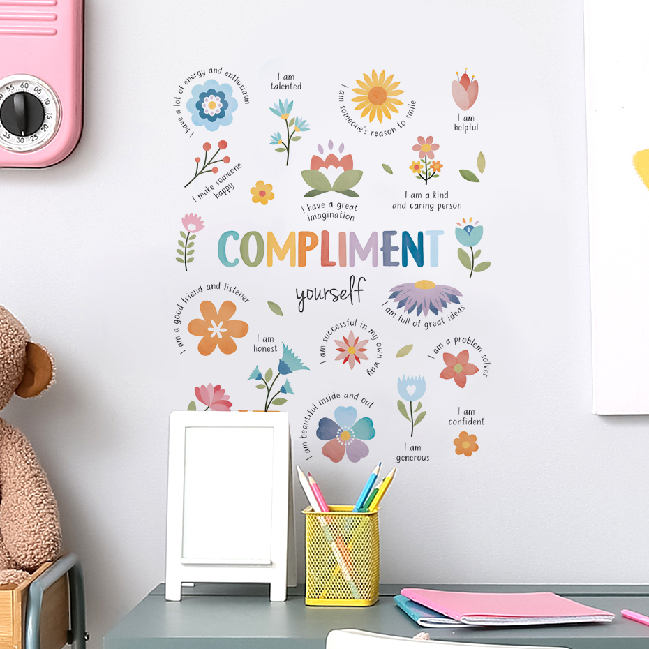English colorful inspirational - Baby Nursery Quotes review and price