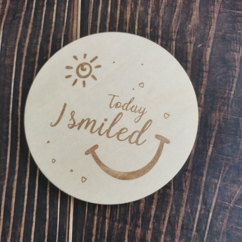 10pcs today i smiled Baby Phot - Milestone Card Set review and price