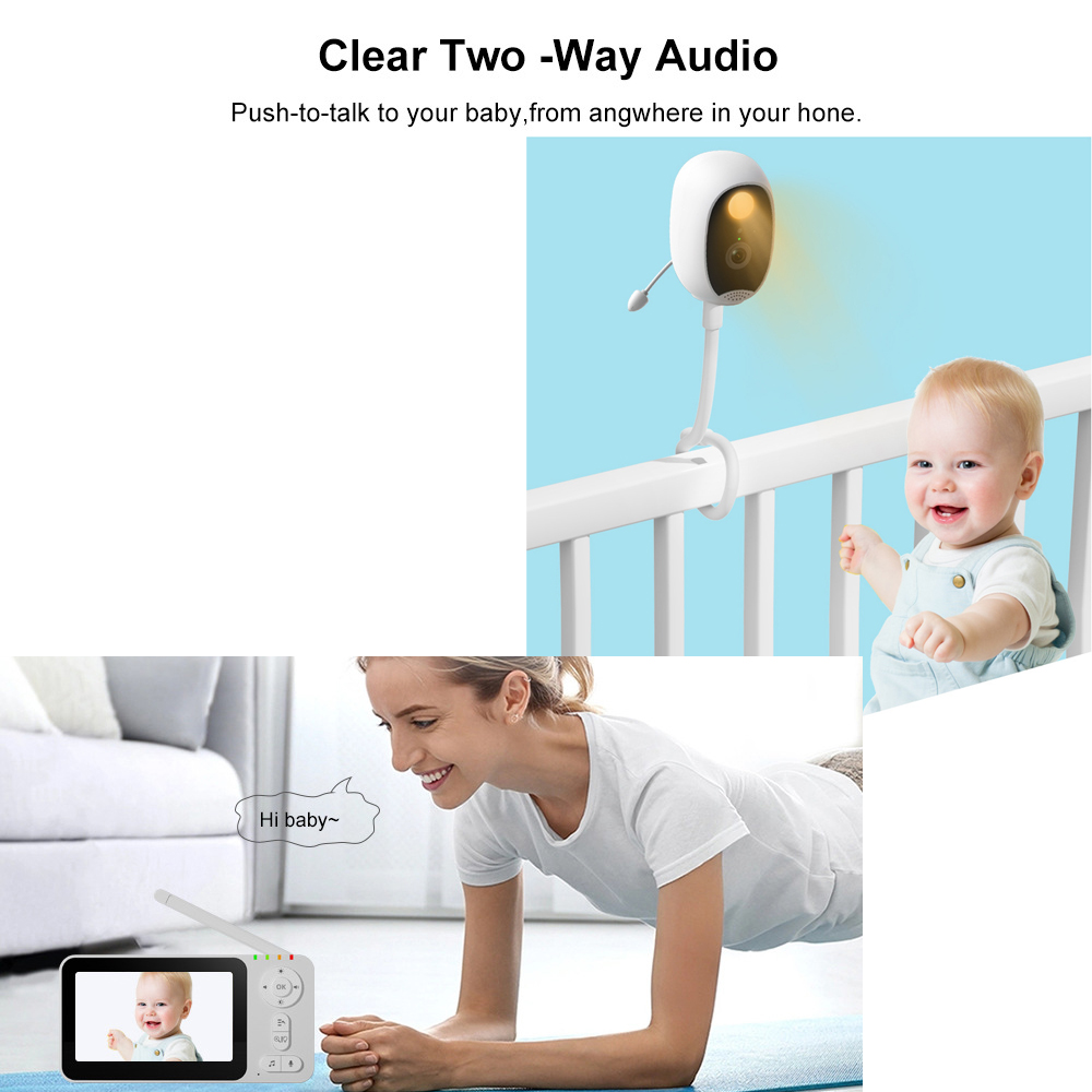 4.3-inch Intelligent Baby Moni - Wearable Baby Monitor review and price