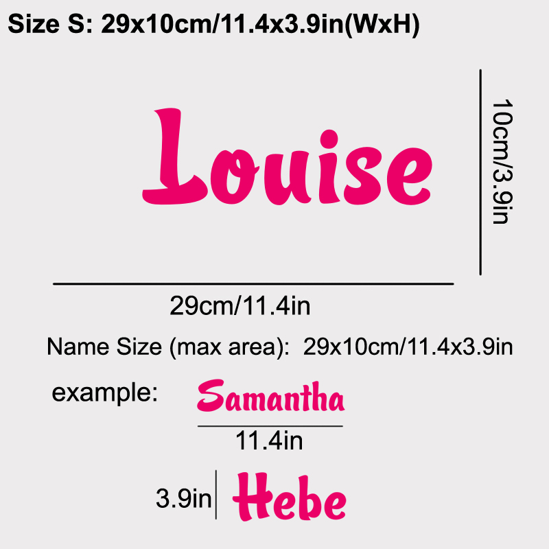 Personalized name vinyl decal  - Baby Nursery Wall Stickers review and price