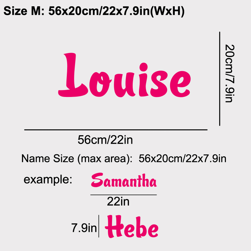 Personalized name vinyl decal  - Baby Nursery Wall Stickers review and price