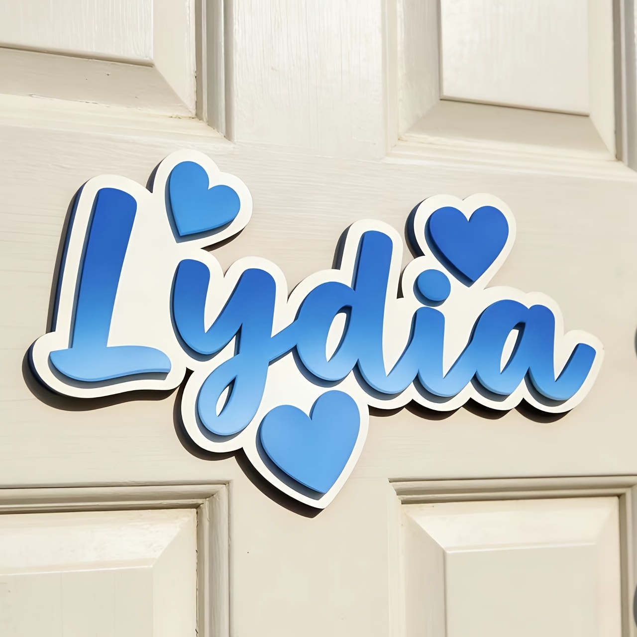 Personalized Gradient Heart Na - Baby Nursery Decorations review and price