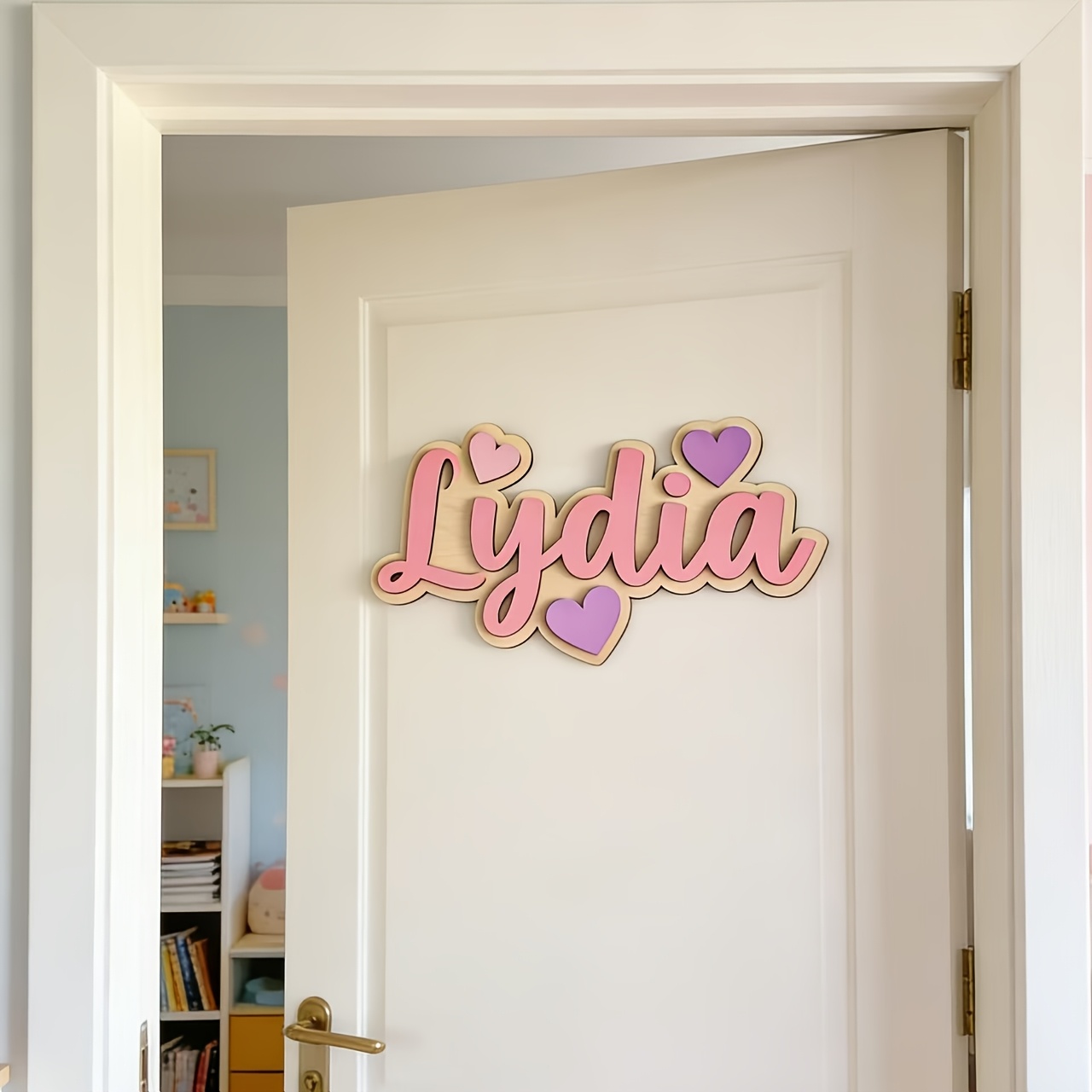 Personalized Gradient Heart Na - Baby Nursery Decorations review and price