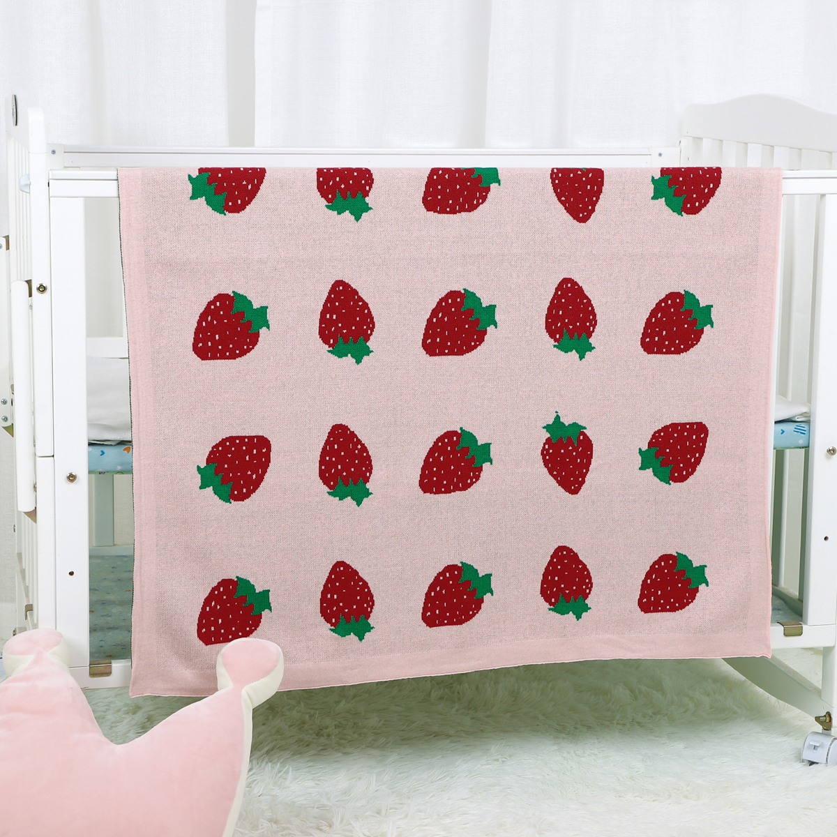 Baby Nursery Blanket 100% Cott - Baby Girl Nursery Quilt review and price