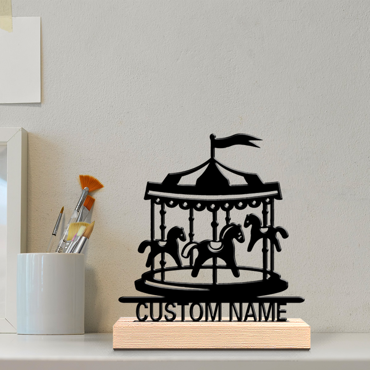 1pc Romantic Personalized Cust - Baby Nursery Accent Wall review and price