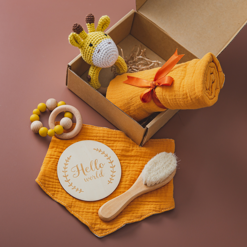 1SetNewborn Towel Bath Toy Dou - Milestone Card Set review and price