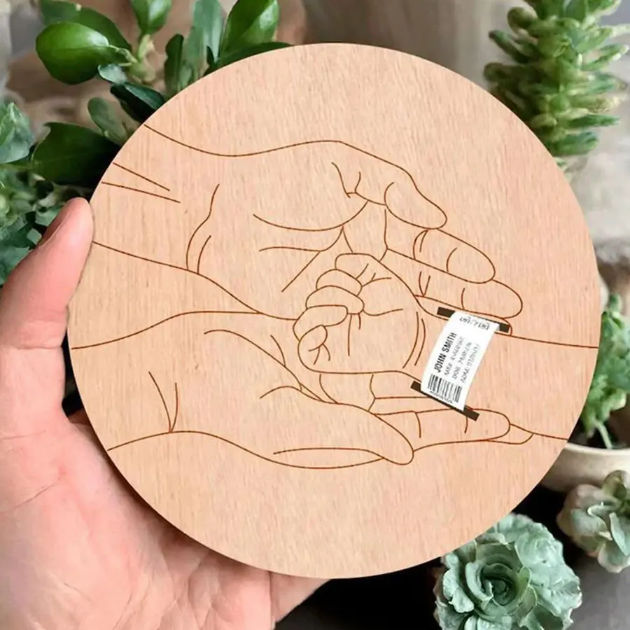 Baby Birth Wristband Wooden Co - Milestone Card Set review and price
