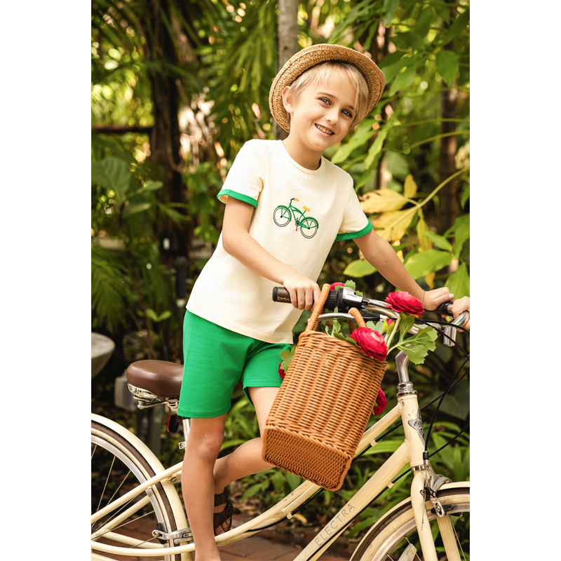 Ali Plus SS26 Printed Bike col - Baby Nursery Ideas Boy review and price