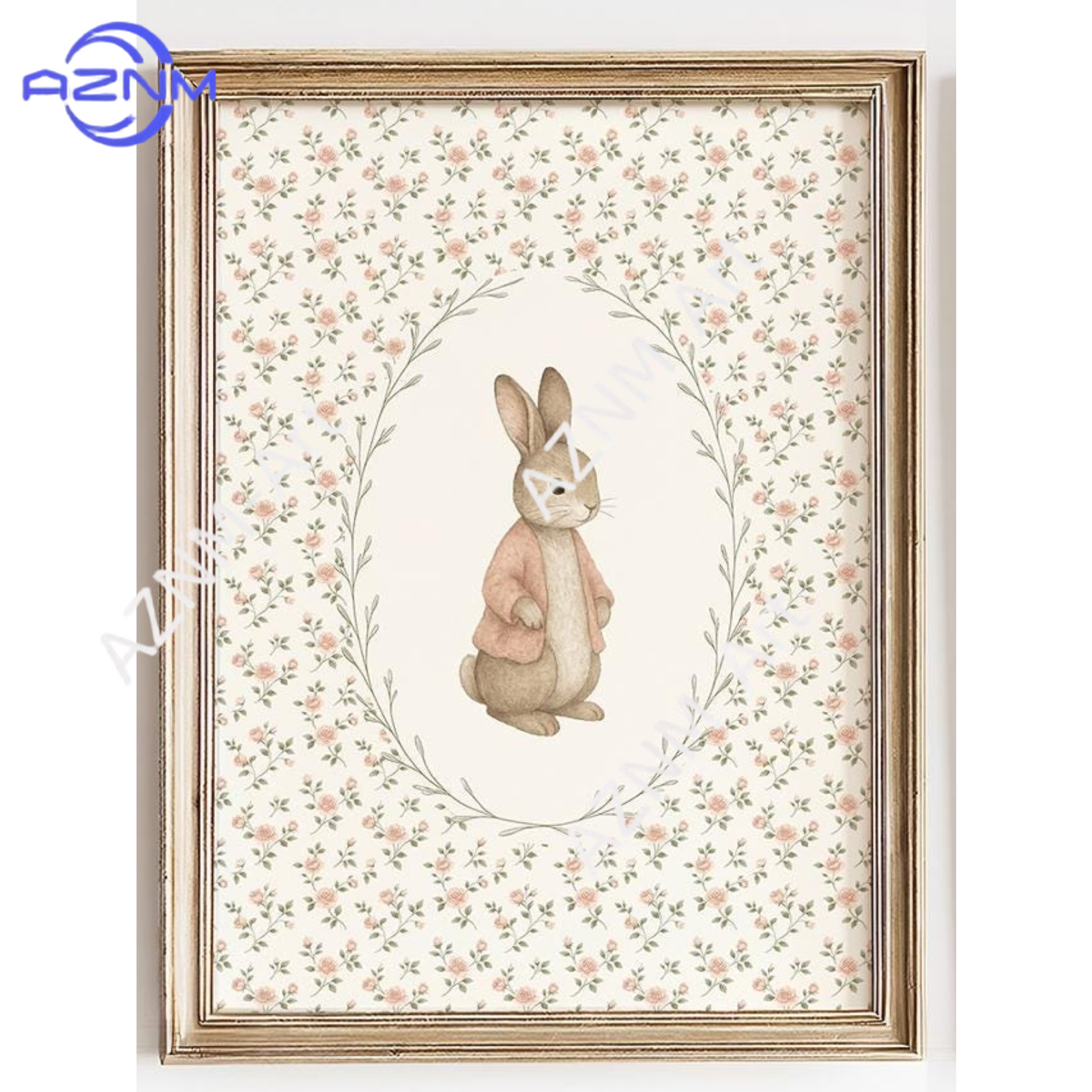 1/2Pcs Goose & Bunny Nursery W - Baby Nursery Vintage Decor review and price