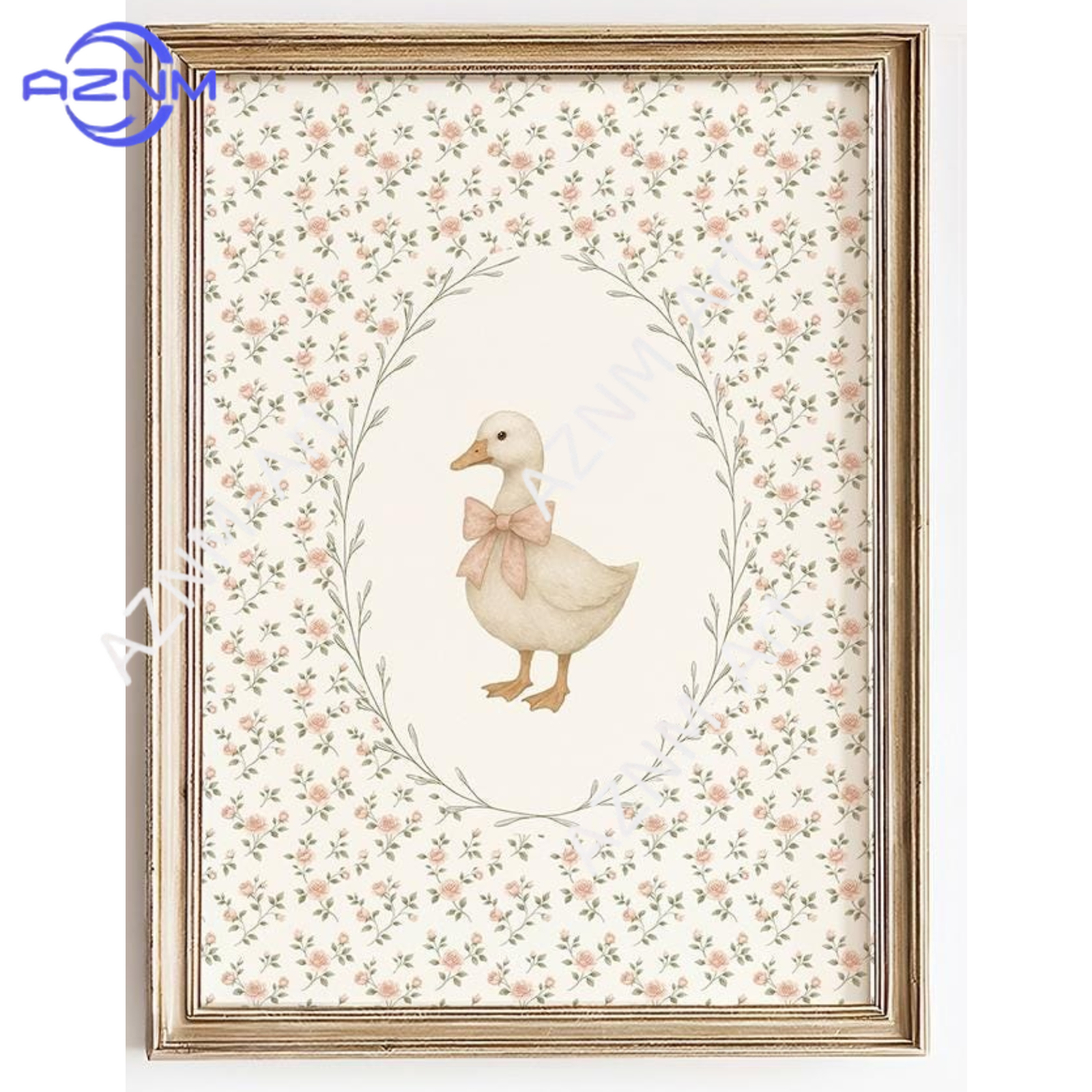 1/2Pcs Goose & Bunny Nursery W - Baby Nursery Vintage Decor review and price