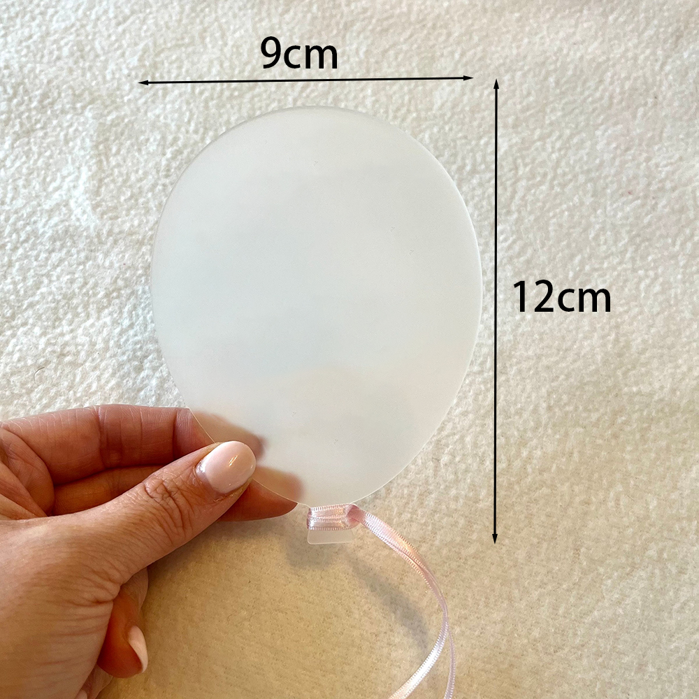Frosted Acrylic Balloon Blank  - Milestone Card Set review and price
