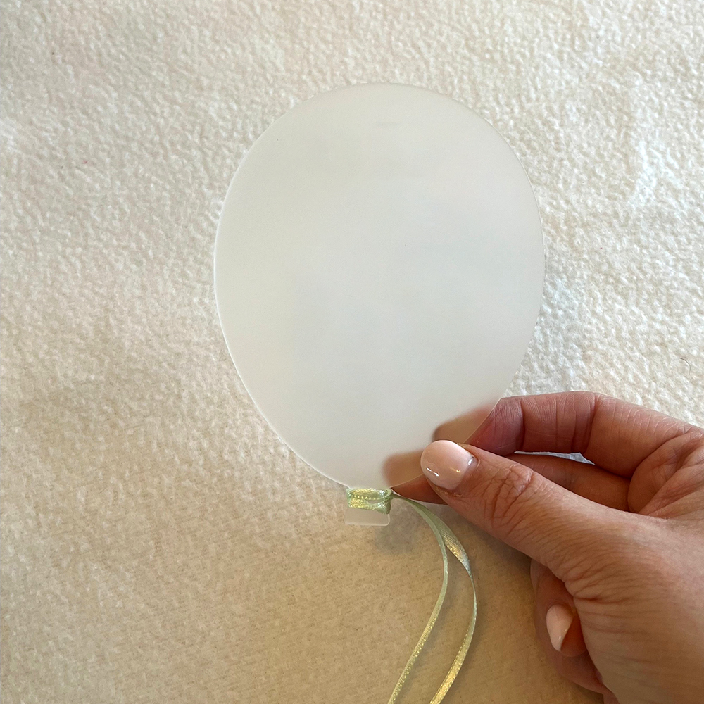 Frosted Acrylic Balloon Blank  - Milestone Card Set review and price