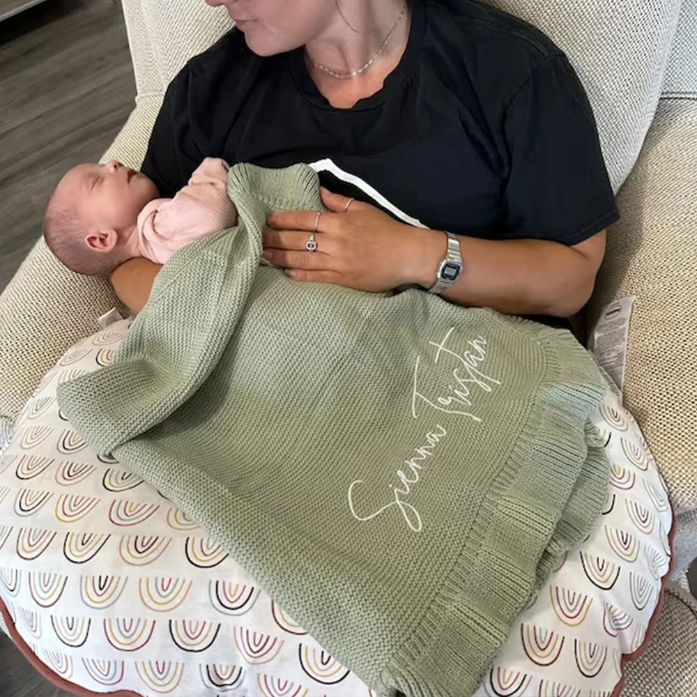 Embroidered Baby Blanket Custo - Baby Nursery Hospital review and price