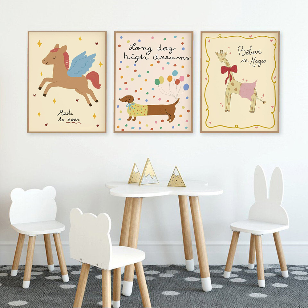 Vintage Rocking Horse Giraffe  - Baby Nursery Vintage Decor review and price