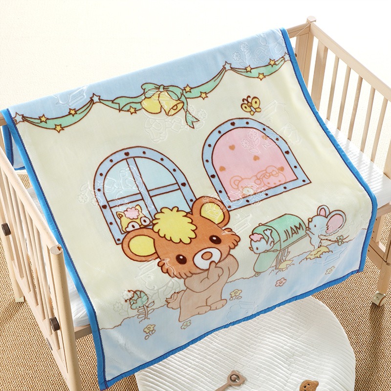 Cloud Cartoon Baby Blanket | D - Baby Nursery Hospital review and price