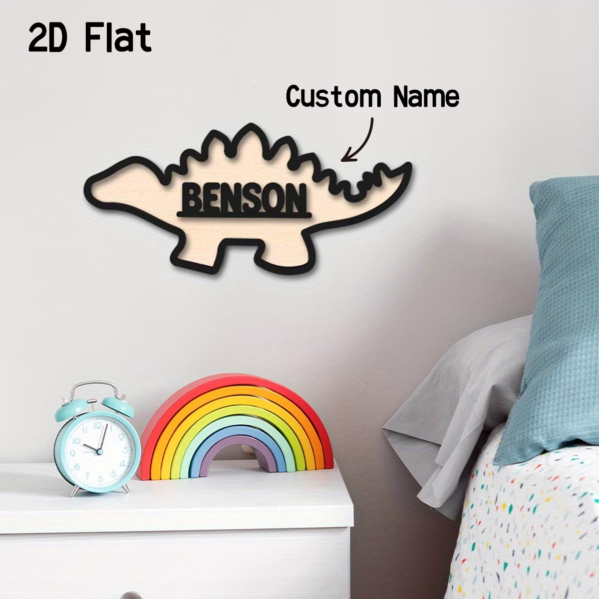 1Pc Cutom Dinosaur Wooden Acry - Baby Nursery review and price