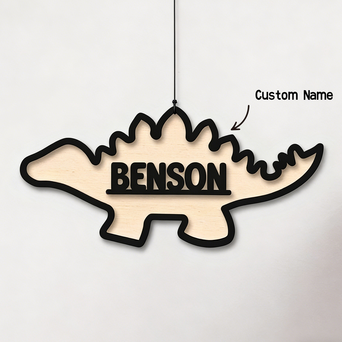 1Pc Cutom Dinosaur Wooden Acry - Baby Nursery review and price