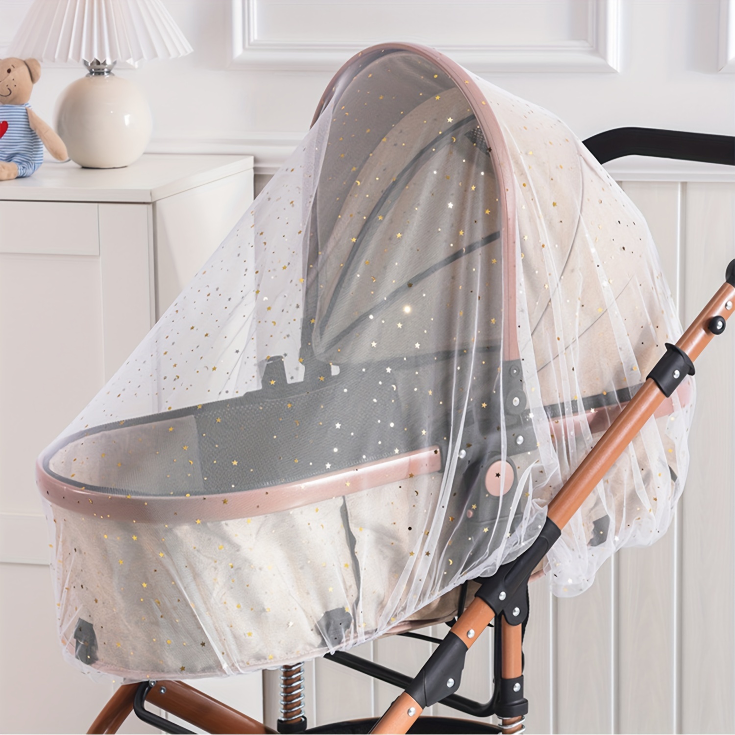 Mosquito Net for Stroller | Un - Baby Nursery Trolley review and price