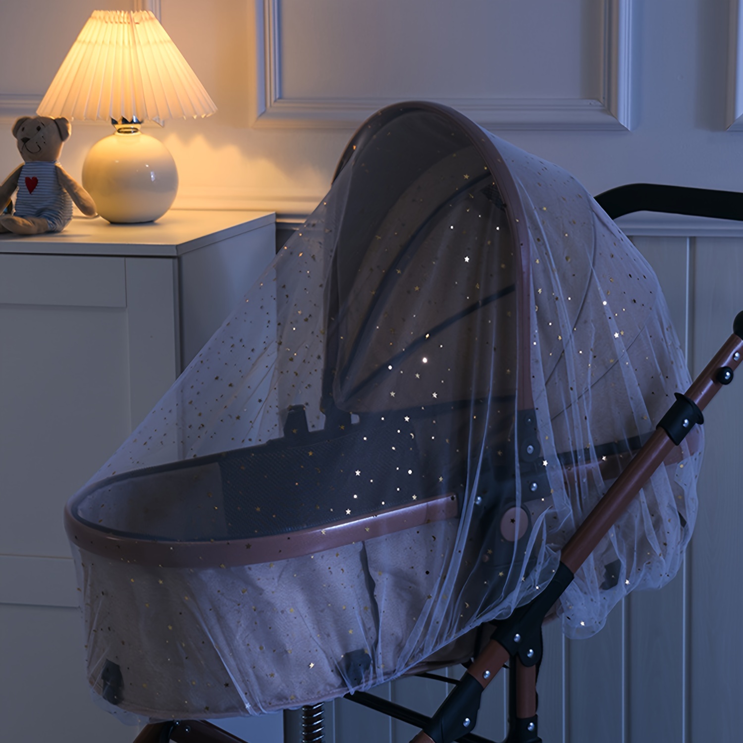 Mosquito Net for Stroller | Un - Baby Nursery Trolley review and price
