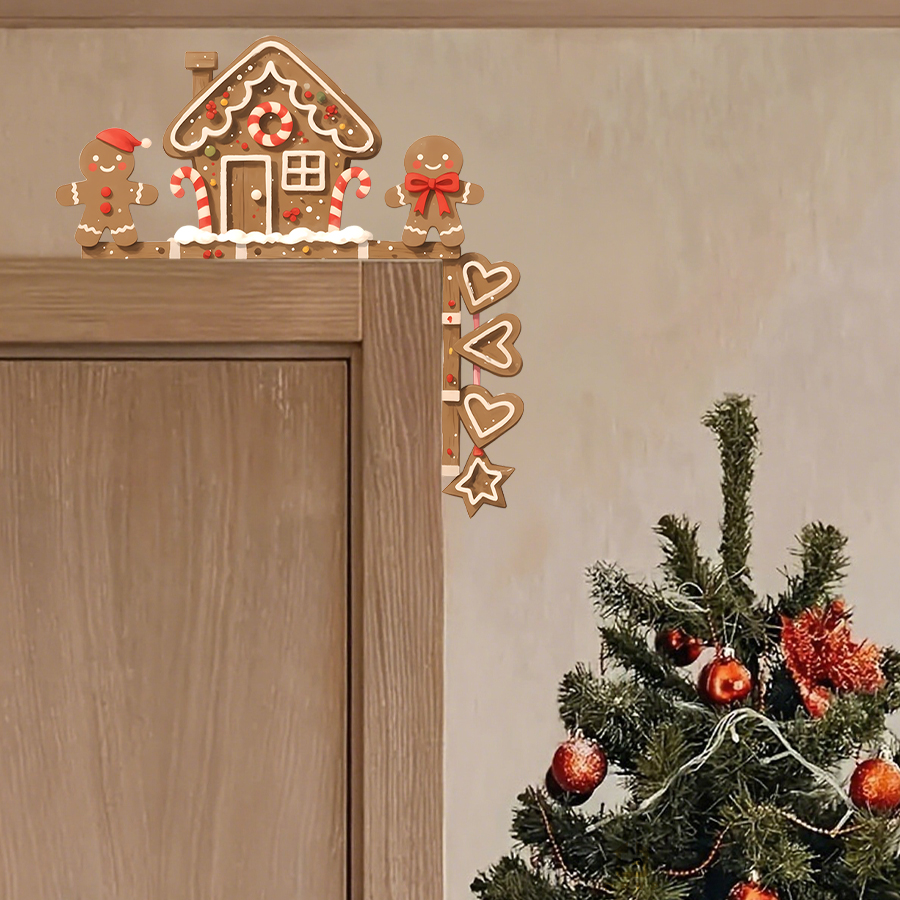 Gingerbread House & Man Christ - Baby Nursery Wall Stickers review and price